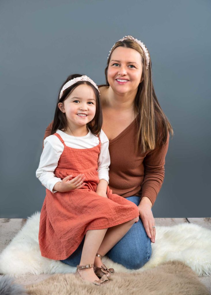 mother-daughter photo shoot