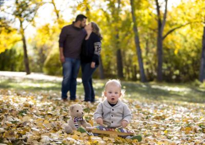 family in the park