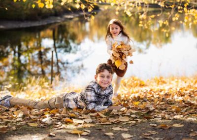 kids playing in the park