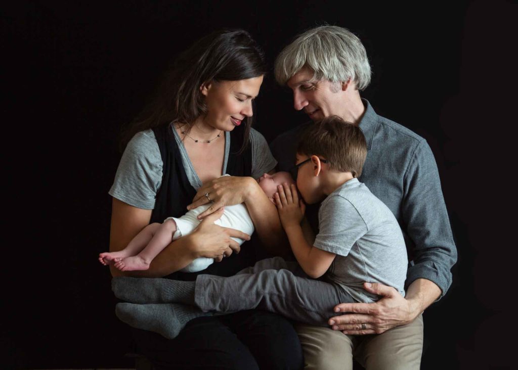 family with a newborn