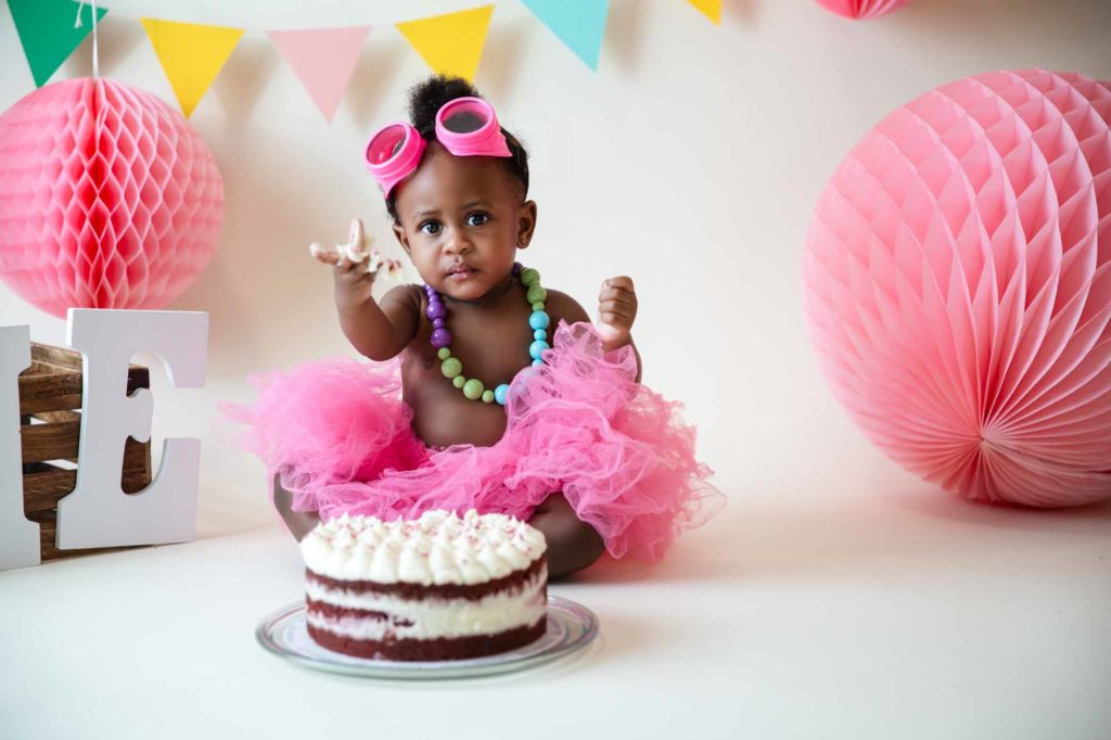 cake smash-baby girl